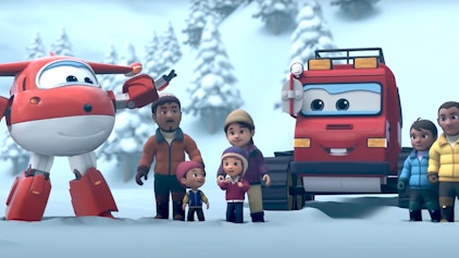 Super Wings Die Rettung der Welt-Flugbasis (2)