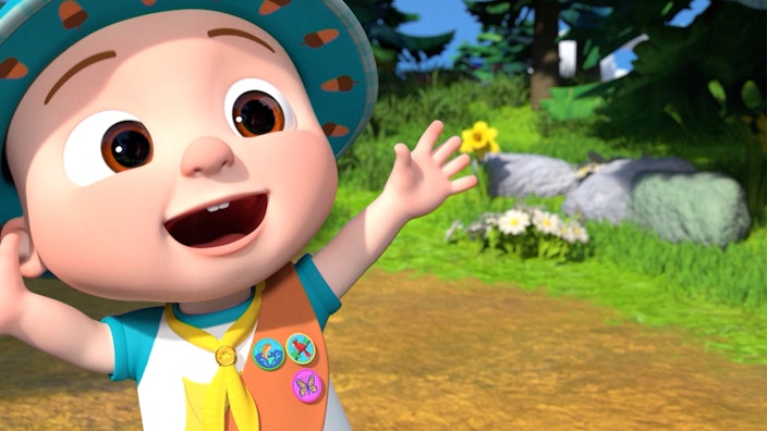 CoComelon Campen im Wald