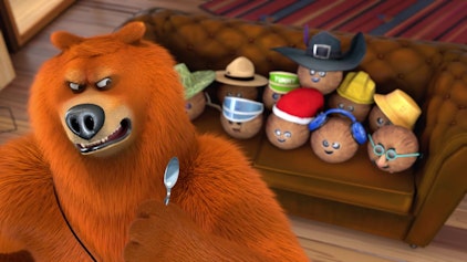 Grizzy & die Lemminge Die fröhliche Kokosfamilie