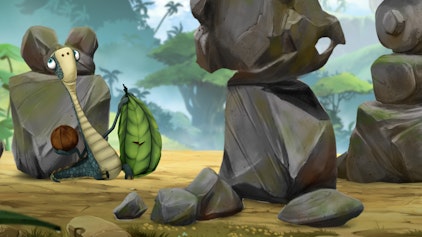 Gigantosaurus Allein auf der Party