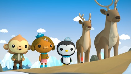 Die Oktonauten auf dem Festland Das Land aus Feuer und Eis