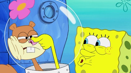 SpongeBob Schwammkopf Zwei Daumen nach unten