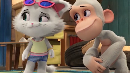 44 Cats Bongo auf der Bühne