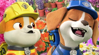 Rubble & Crew Die Crew baut einen Schmetterlings-Garten