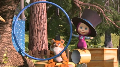 Mascha und der Bär Mascha geht zum Zirkus