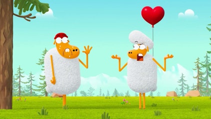 Karate Schaf Die große Liebe