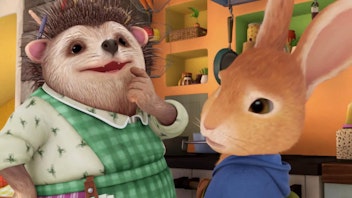 Peter Hase Die Geschichte von Frau Tiggy-Wiggel und den Erdbeeren