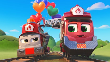 Mighty Express - Superschnelle Zugfreunde Die Ballonfahrt