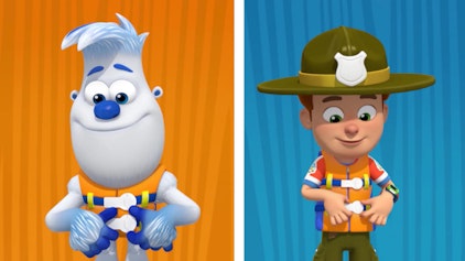 Ranger Rob Frag die Ranger im Tier-Spaß-Park