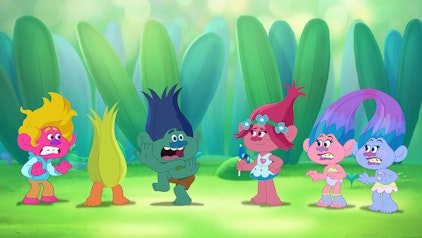 Trolls - Die Party geht weiter! Das Flaggenspiel / Tiere entwischt