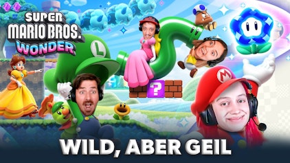 Komplett eskaliert Ausraster! Zu viert Super Mario Bros Wonder ist nur wild!