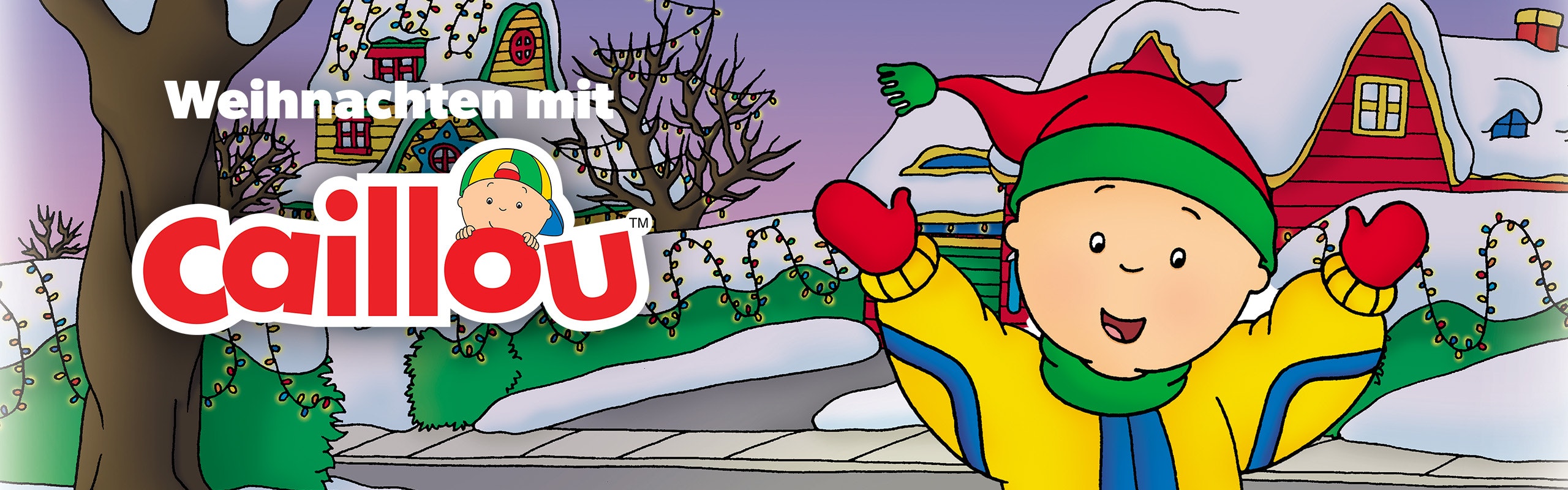 Weihnachten mit Caillou