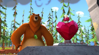 Grizzy & die Lemminge - Kurze Clips Der verliebte Elch