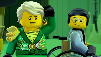 Ninjago - Wettkampf der Elemente Die Einladung