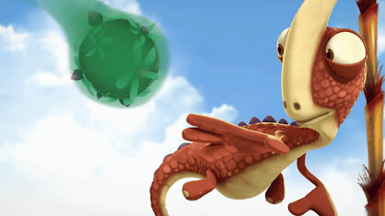 Gigantosaurus Die Blumenschleuder