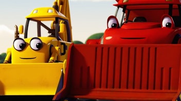 Bob der Baumeister Buddel auf der Eisbahn