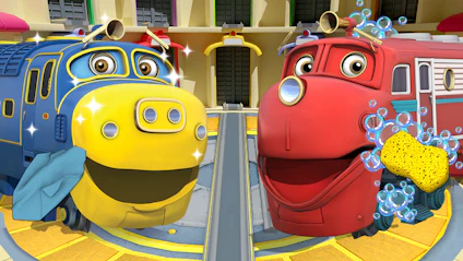 Chuggington Zugwerkstatt - Waschen und reparieren