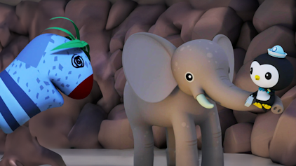 Die Oktonauten auf dem Festland Die Weißwangengänse