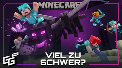 Minecraft Besiegen wir den Enderdrachen im Hard Mode? | Minecraft Folge 58