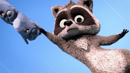 Grizzy & die Lemminge Süßes Waschbärbaby