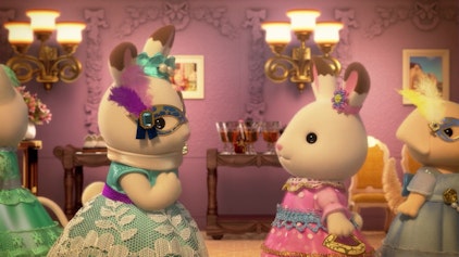 Sylvanian Families Ein Ballkleid für Freya