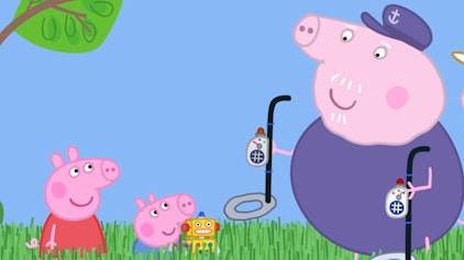 Peppa Pig Der Metalldetektor von Opa Wutz