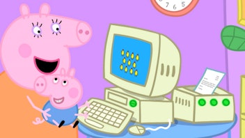 Peppa Pig Spielen und Arbeiten