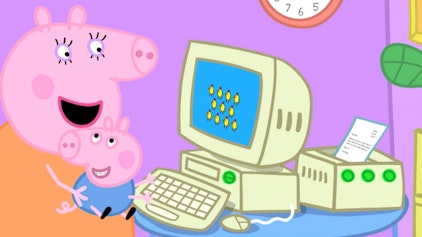 Peppa Pig Spielen und Arbeiten
