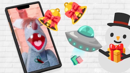 Woozle Shorts Weihnachten Geschenkpapier