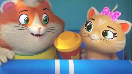 44 Cats Kritzelchen, das streunende Kätzchen