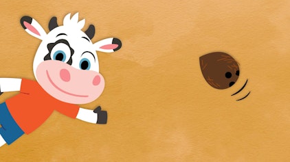 Die Affen rasen durch den Wald