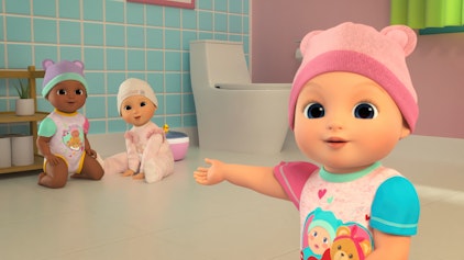 BABY born Aufs Töpfchen gehen