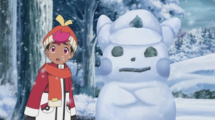 Pokémon Horizonte: Die Serie Rorys und Krokels erster Schnee!