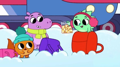 Pikwik Pack Ein Tag im Schnee