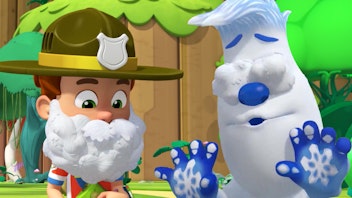 Ranger Rob Yeti-Fellwechsel im Tier-Spaß-Park