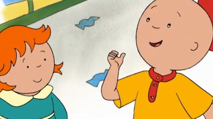 Caillou Caillou macht Gymnastik / Das Raketenflugzeug / Caillou hilft Opi / Bowling im Garten / Caillou holt