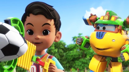 Super Wings Steinerne Sportsfreunde