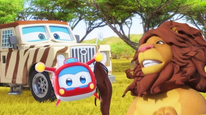 Super Wings Kratzige Löwenrettung