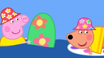 Peppa Pig Surfen lernen