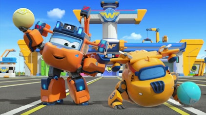 Super Wings Kampf der Konstrukteure