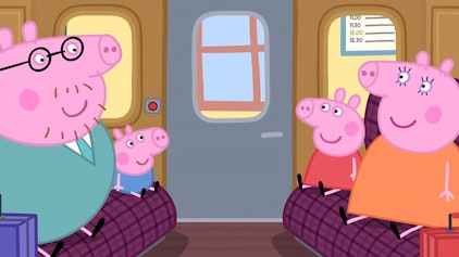 Peppa Pig Eine laaange Zugfahrt