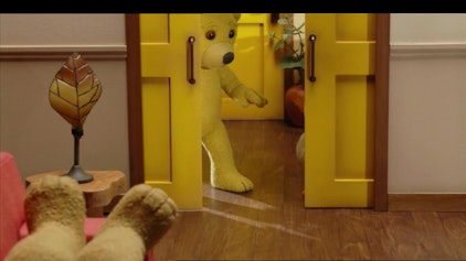 Benedikt der Teddybär Mittagsschlaf