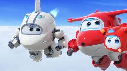 Super Wings Hoch in den Wolken