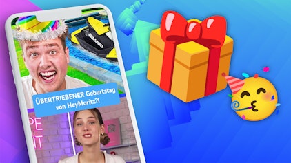 Hypezeit Shorts So feiert HeyMoritz Geburtstag