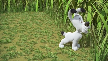 Idefix und die Unbeugsamen Man hat Idefix geschrumpft
