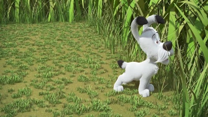 Idefix und die Unbeugsamen Man hat Idefix geschrumpft