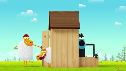 Karate Schaf Stilles Örtchen