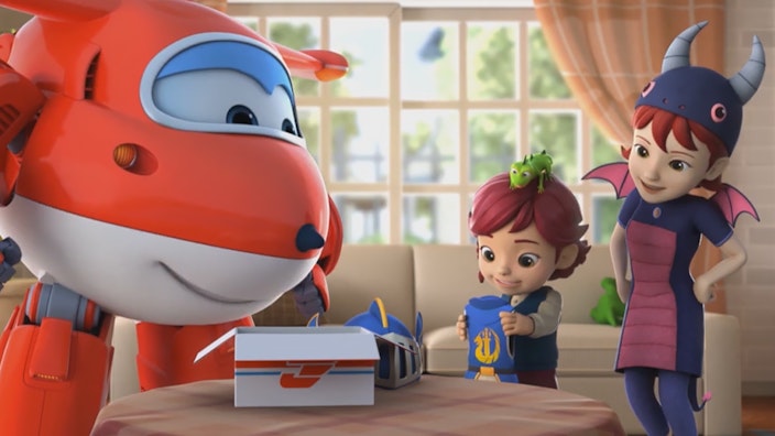 Super Wings Der Drache fliegt