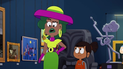 Voll zu spät! Die Statue