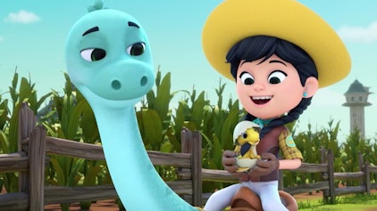 Dino Ranch Charaktere Lerne Min & Clover kennen